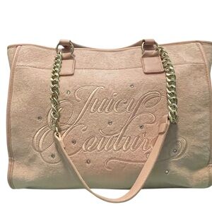 Juicy Couture Baby Pink Tote Bag